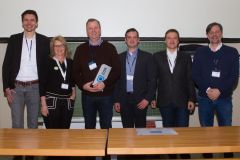 83 - Heiko Lorenzen (DeutschlandCard, Germany), Dr. Anke Müller-Peters (marktforschung.de, Germany) and GOR Best Practice Award Winners