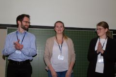 85 - GOR Thesis Award 2019 Nominees: Marius Becker (Technische Universität Ilmenau, Germany), Nadja Sigle (University of Applied Sciences Stuttgart, Germany) and Jasmin Lehmann (TU Ilmenau, Germany)