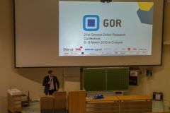 38 - GOR 19 Opening Ceremony:  Dr. Otto Hellwig (DGOF Board & respondi, Germany)